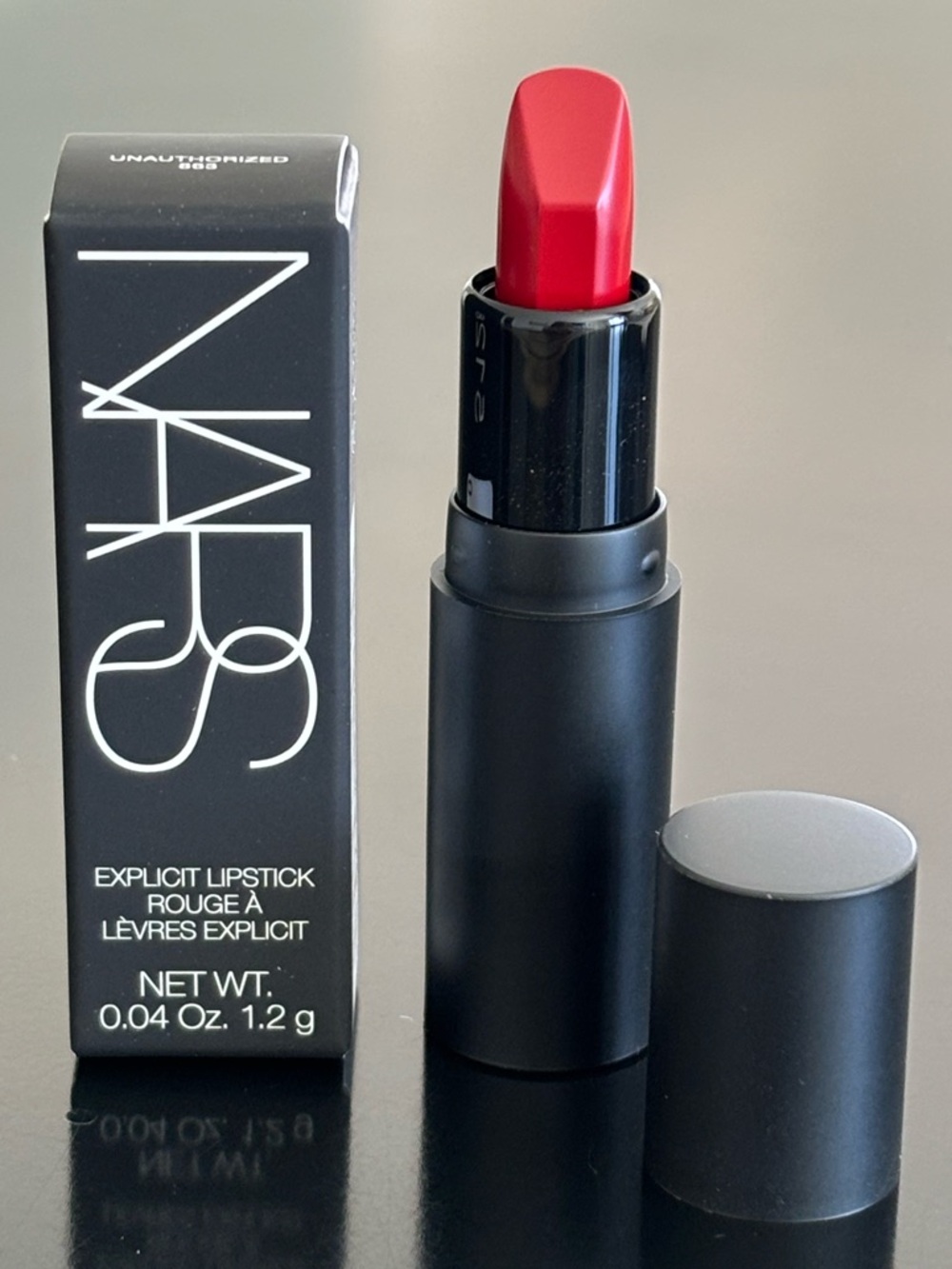 NARS Explicit Lipstick Mini, Rouge A, Unauthorized 863